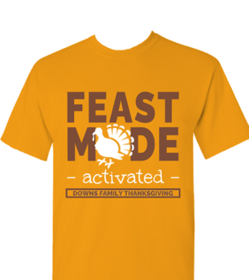 Feast Mode activated design idea